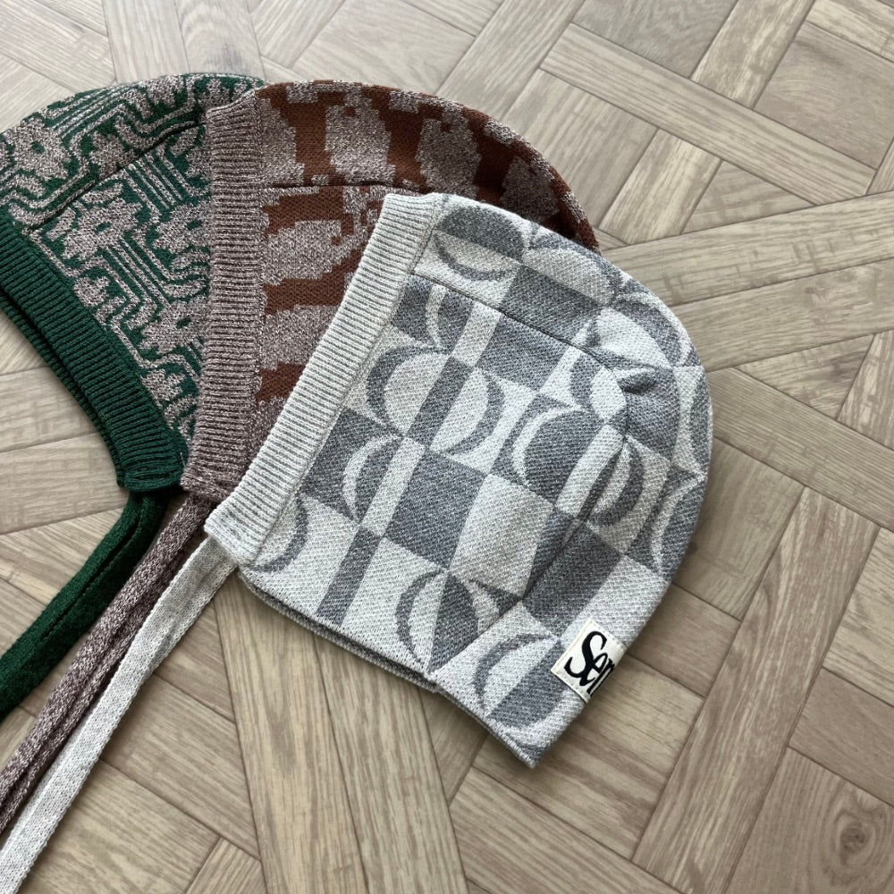 PATTERN JAGGARD BONNET