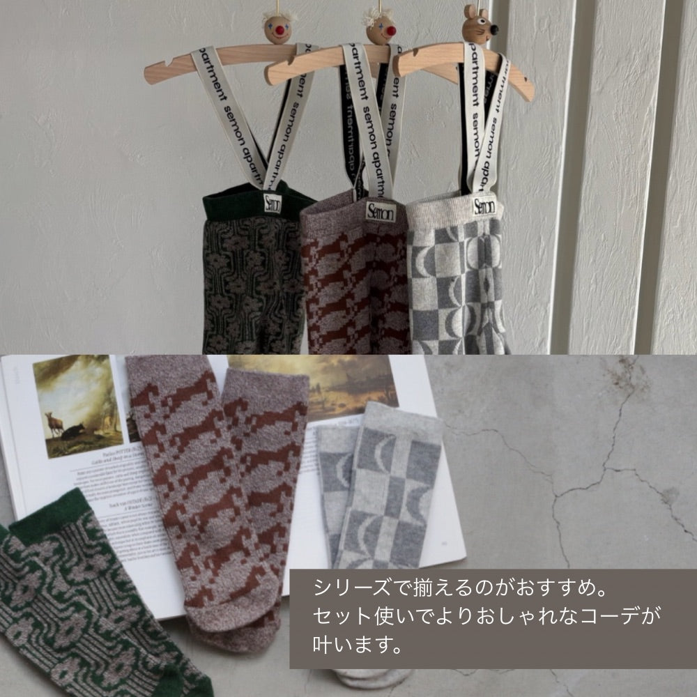 PATTERN JAGGARD BONNET