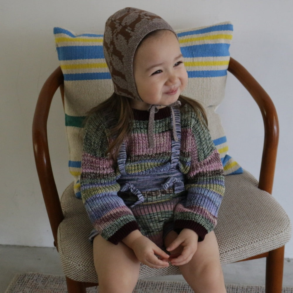 PATTERN JAGGARD BONNET