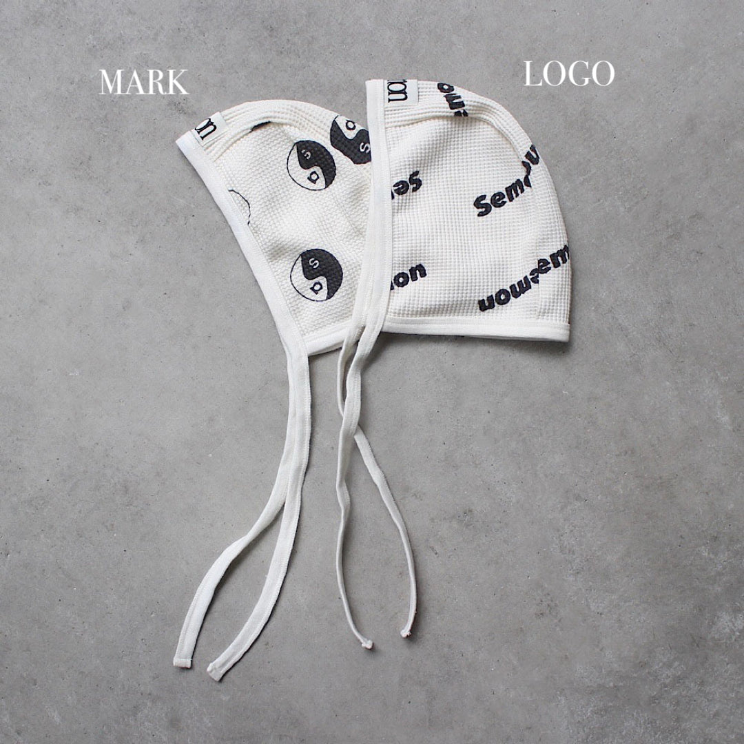 WAFFLE PRINT BONNET