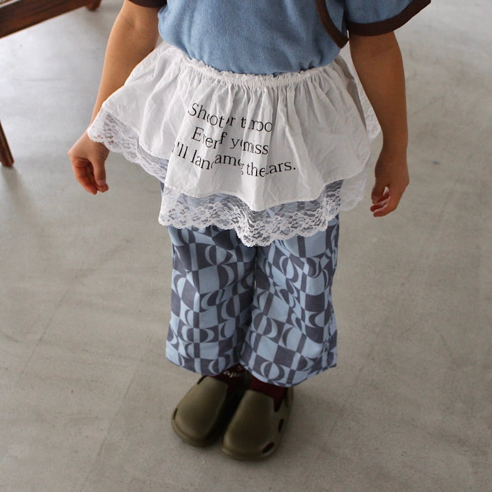 FRILL LACE PETTICOAT