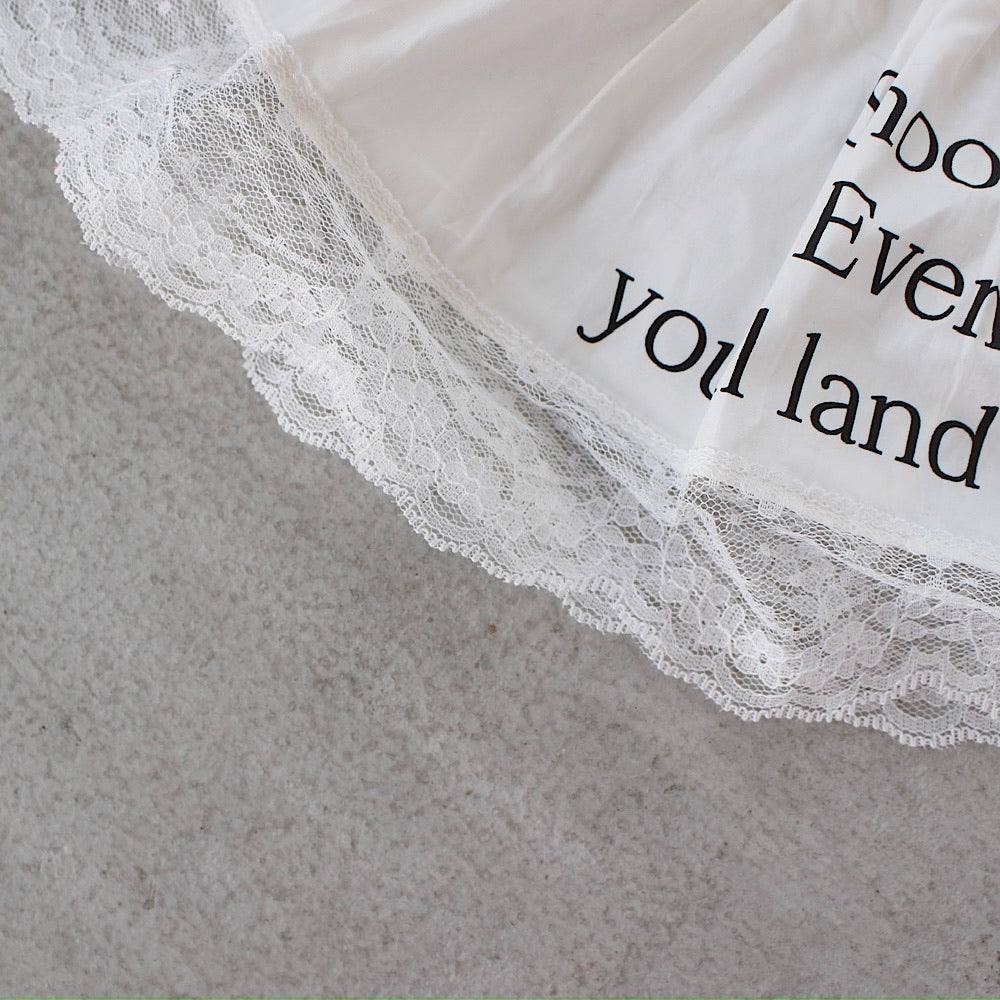 FRILL LACE PETTICOAT