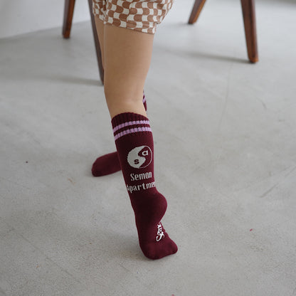 2SET HIGH SOCKS