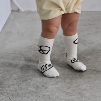 2SET HIGH SOCKS