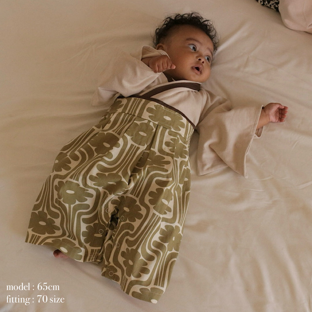 PATTERN HAKAMA ROMPERS