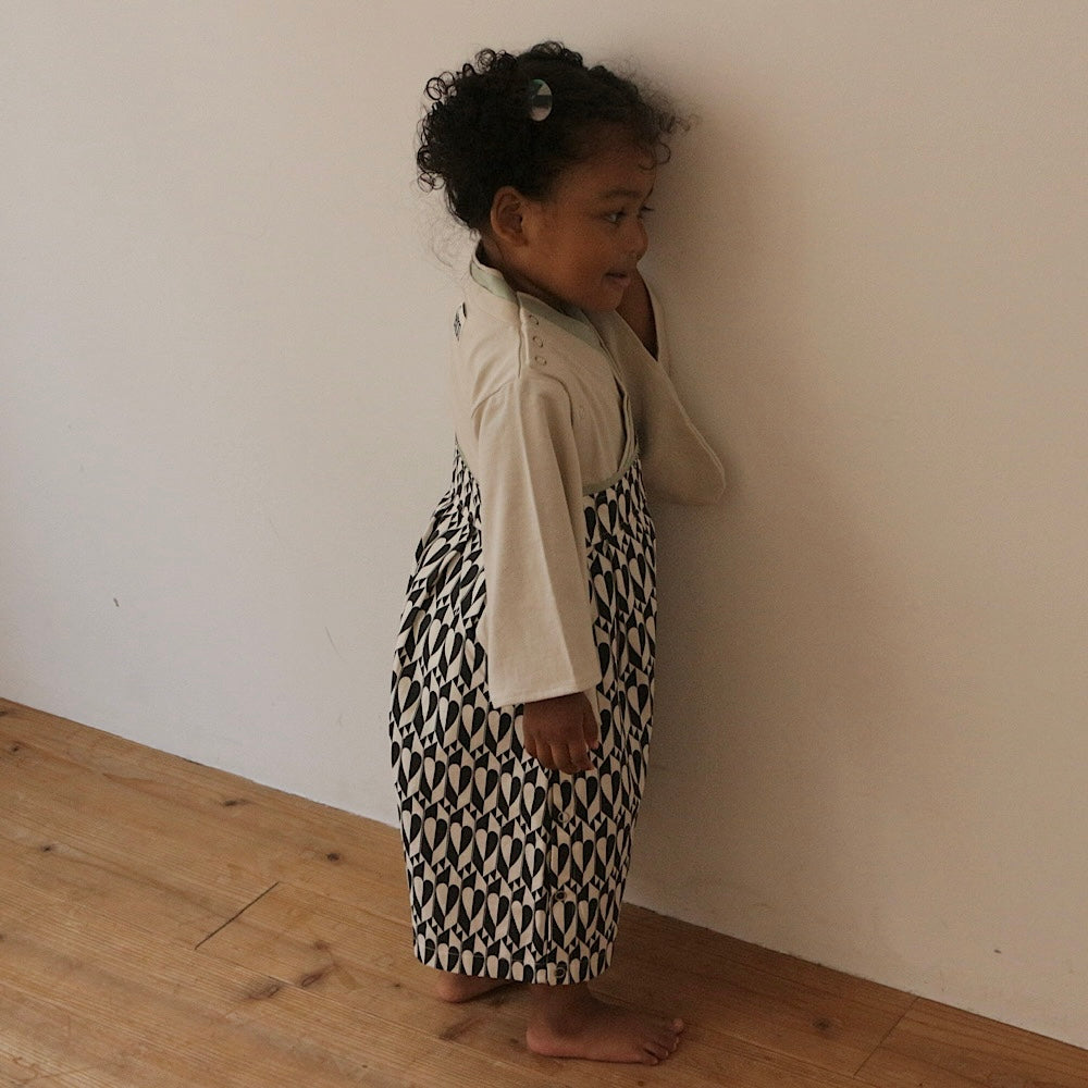 【ご注文から2週間以内でお届け】PATTERN HAKAMA ROMPERS