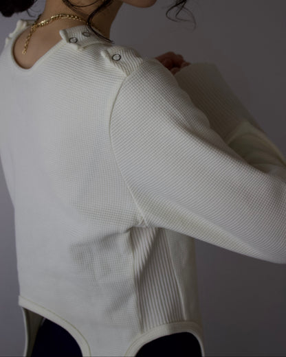 Waffle 2way Tops