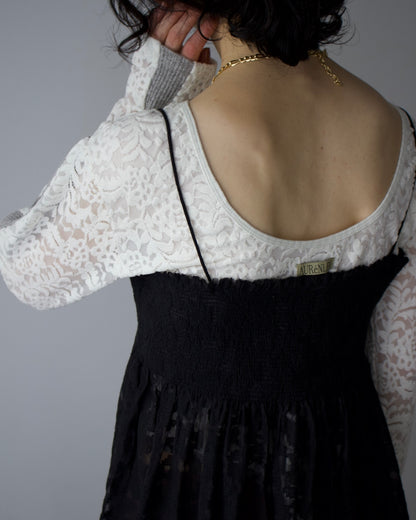 Pixel Lace Camisole Dress