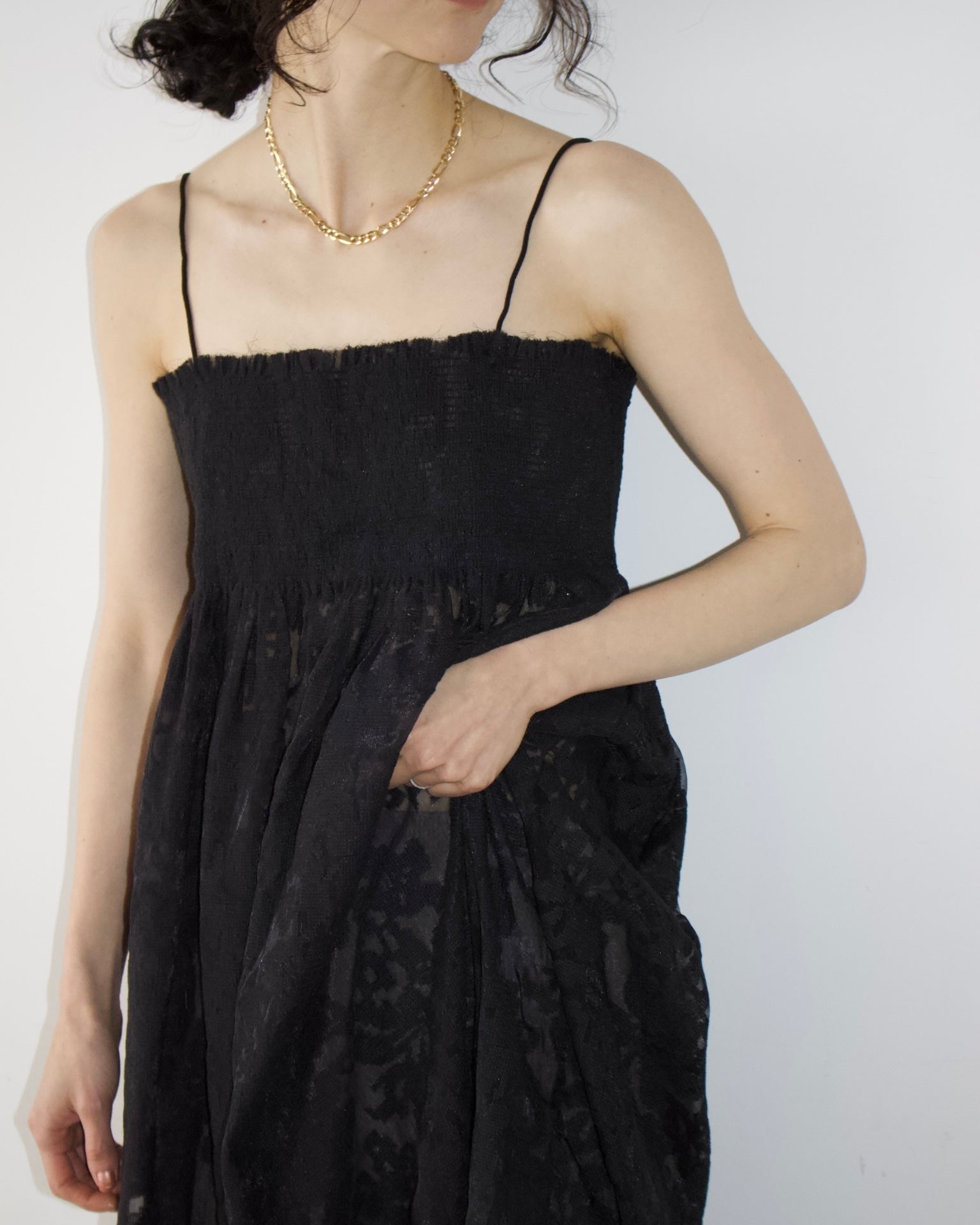 Pixel Lace Camisole Dress