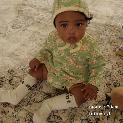 26SS NEW PATTERN HALF ROMPERS