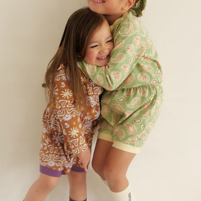 26SS NEW PATTERN HALF ROMPERS