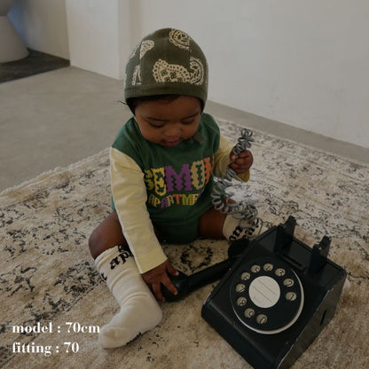 Logo Printed Rompers