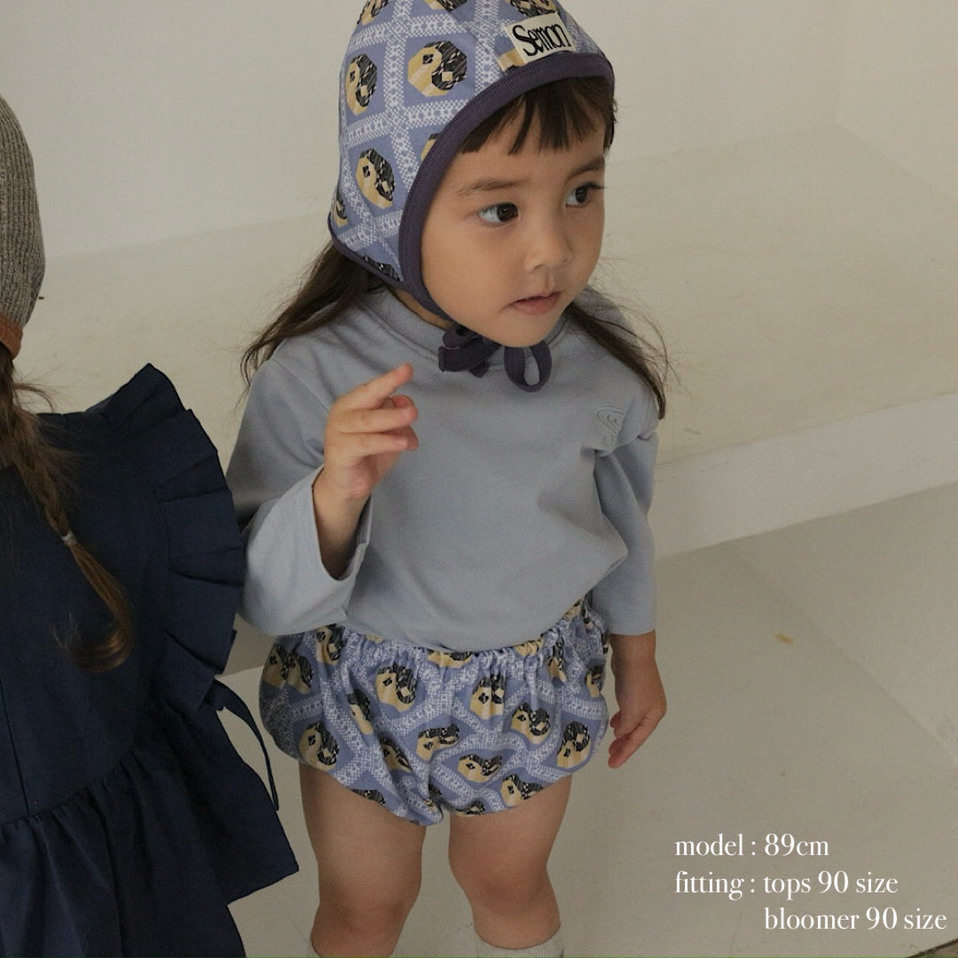 3SET SIMPLE LONG TSHIRT