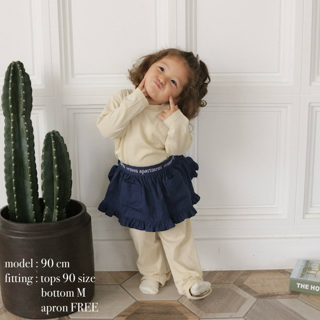 3SET SIMPLE LONG TSHIRT