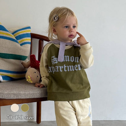 LOOPBACK RAGLAN LONG SLEEVE TOPS