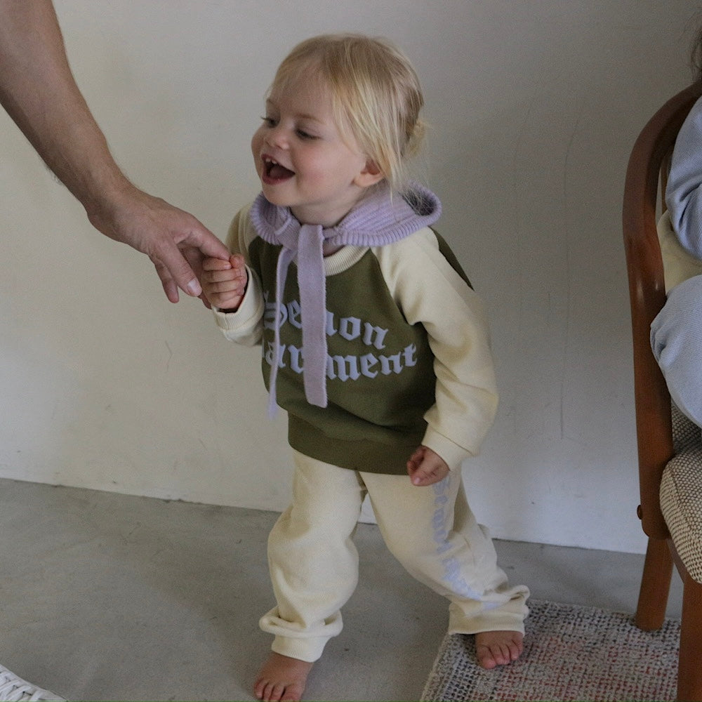 LOOPBACK RAGLAN LONG SLEEVE TOPS