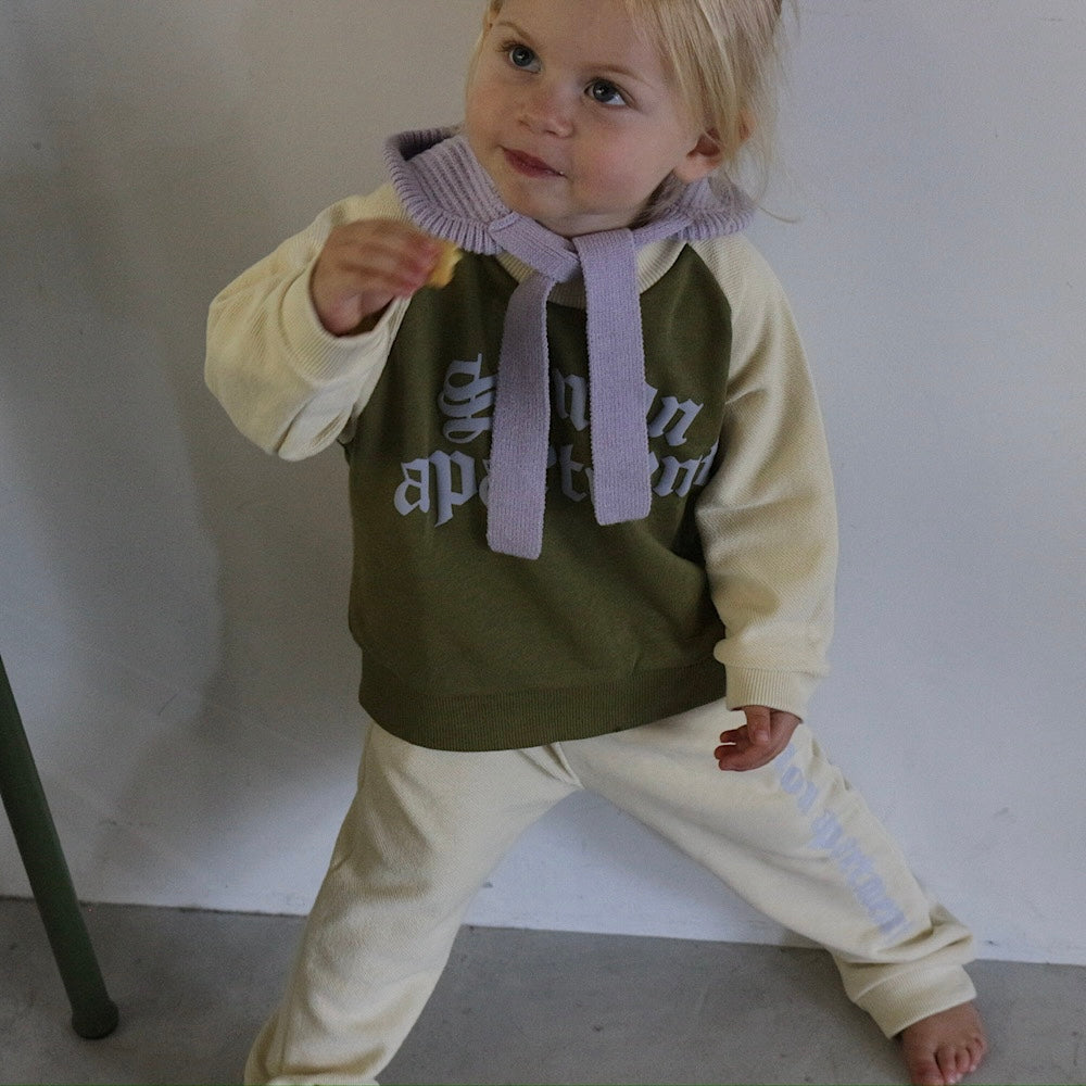 LOOPBACK RAGLAN LONG SLEEVE TOPS