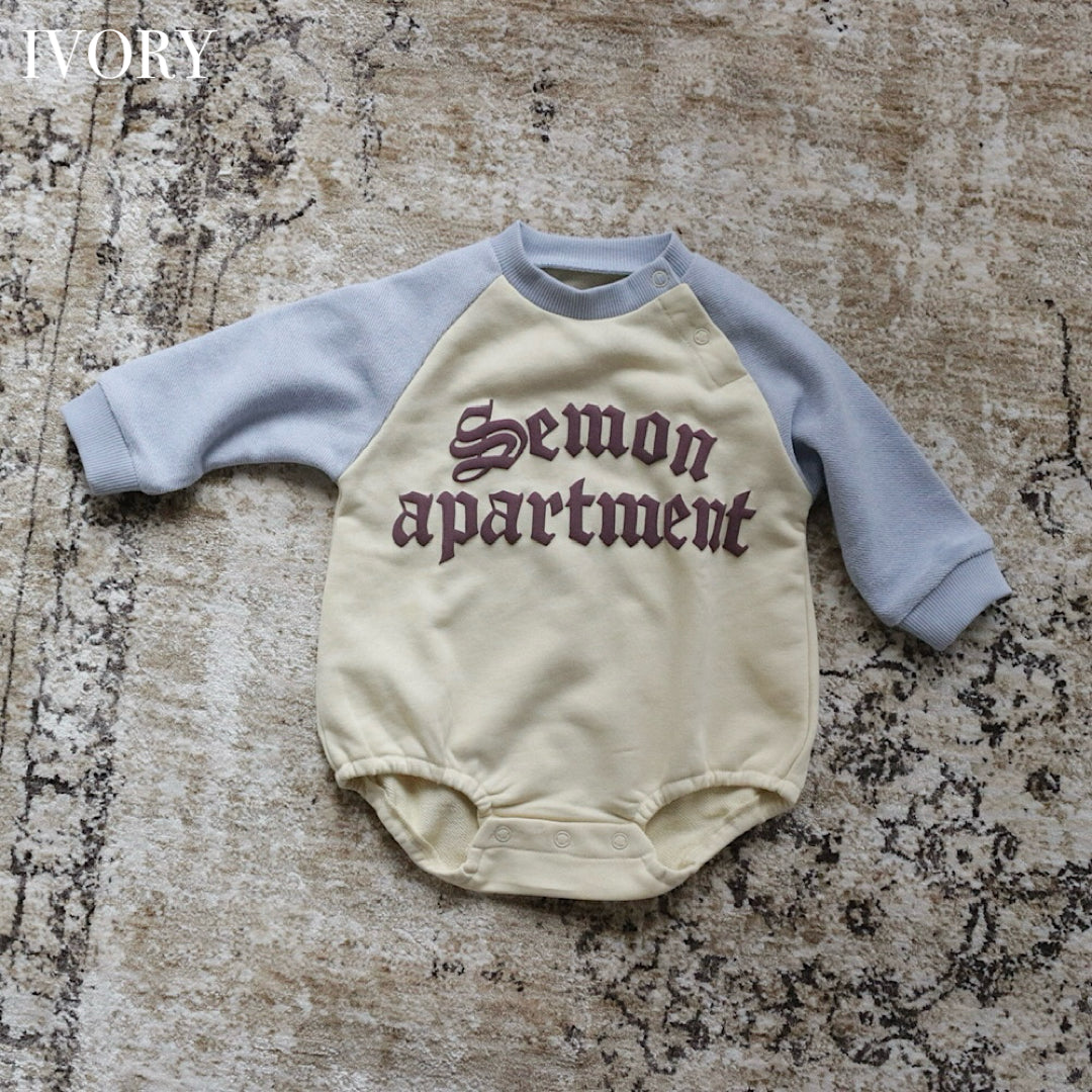 LOOPBACK RAGLAN ROMPERS