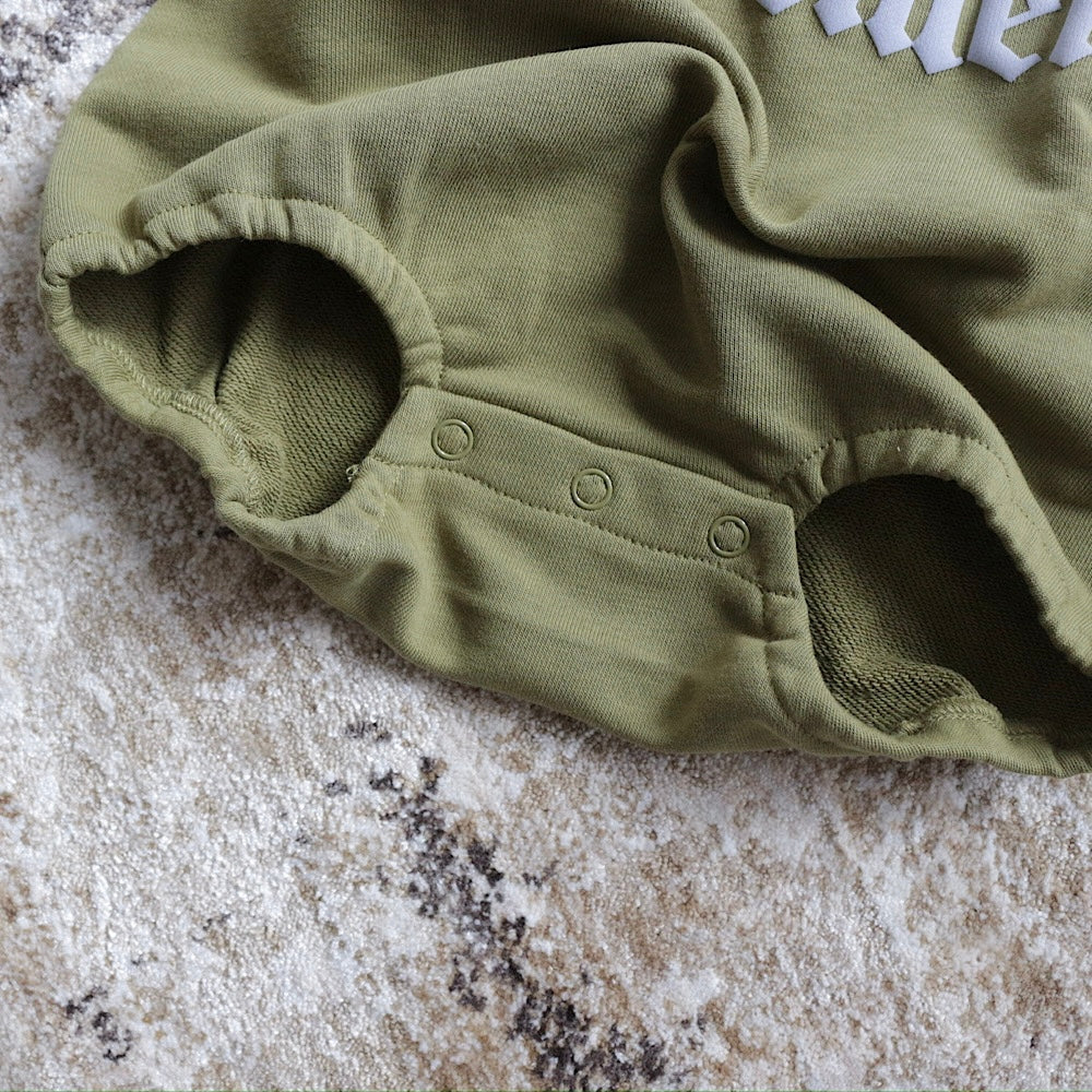 LOOPBACK RAGLAN ROMPERS