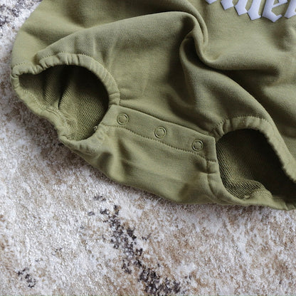 LOOPBACK RAGLAN ROMPERS