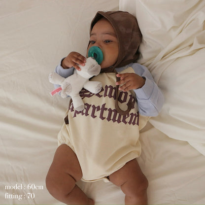 LOOPBACK RAGLAN ROMPERS