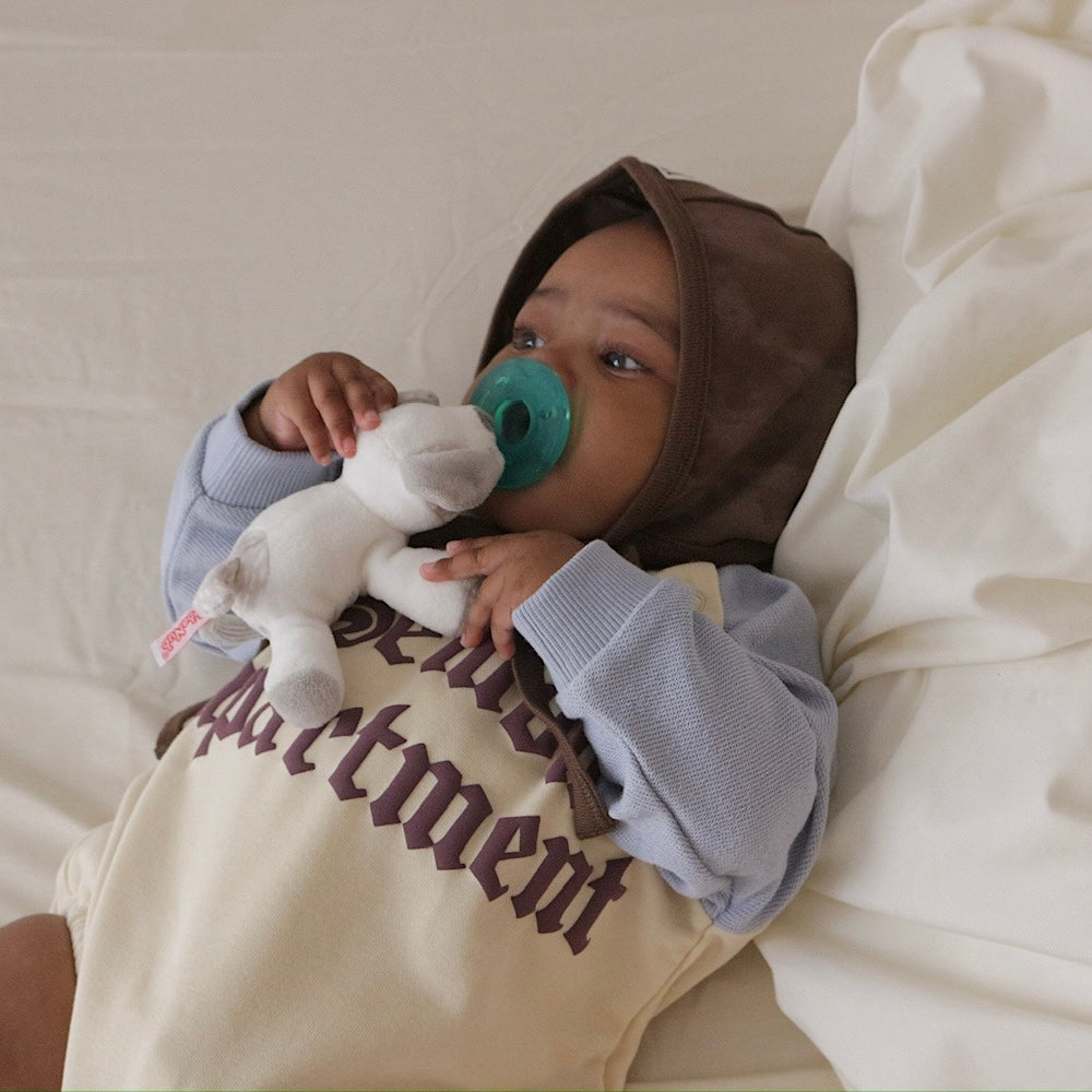 LOOPBACK RAGLAN ROMPERS