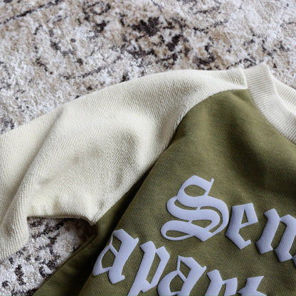 LOOPBACK RAGLAN ROMPERS