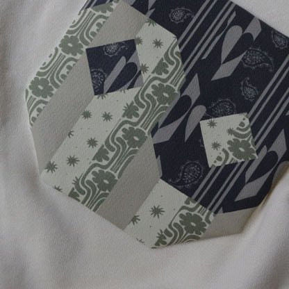 PATCHWORK YINGYANG SWEAT TOPS