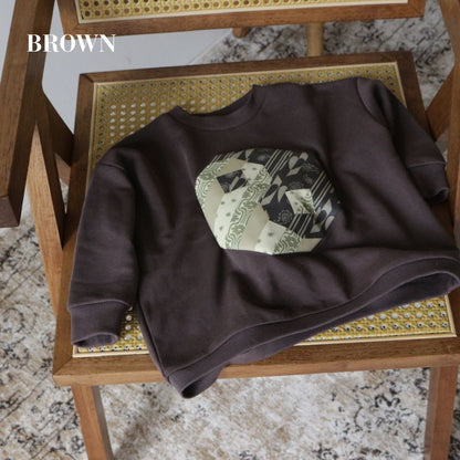 PATCHWORK YINGYANG SWEAT TOPS