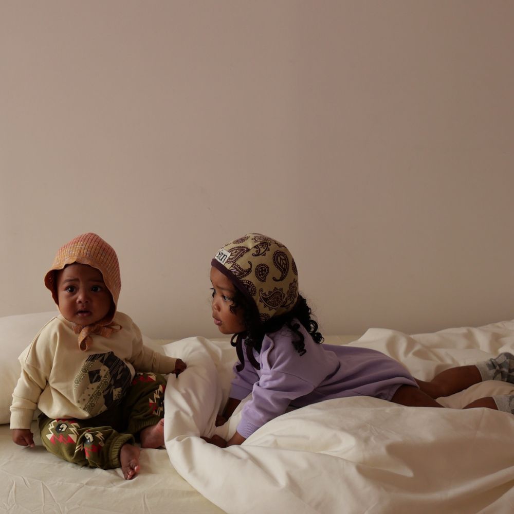 PATCHWORK YINGYANG ROMPERS