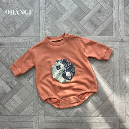 PATCHWORK YINGYANG ROMPERS