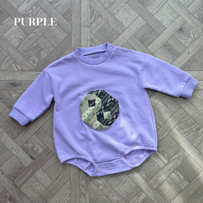 PATCHWORK YINGYANG ROMPERS