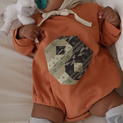PATCHWORK YINGYANG ROMPERS
