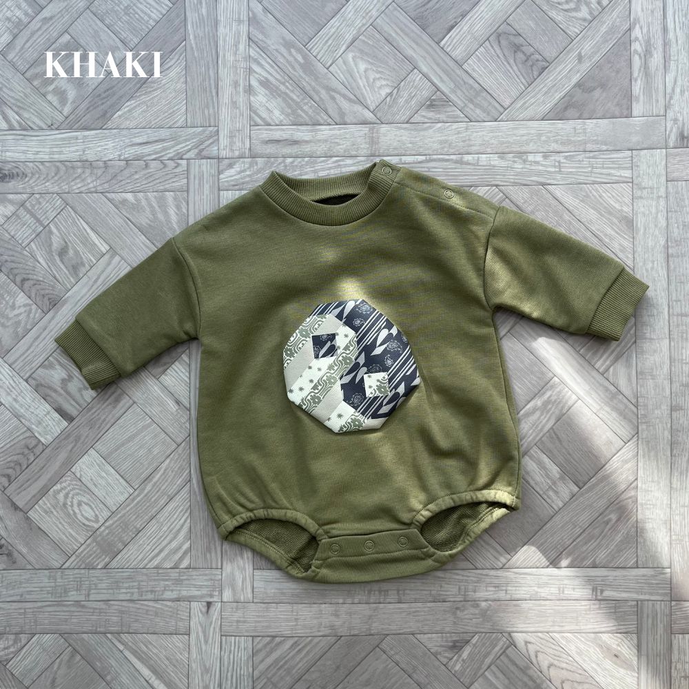 PATCHWORK YINGYANG ROMPERS