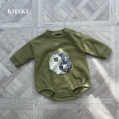 PATCHWORK YINGYANG ROMPERS