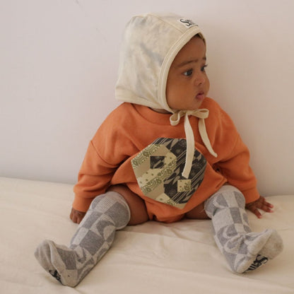 PATCHWORK YINGYANG ROMPERS