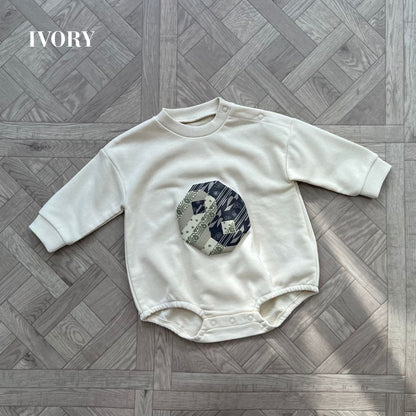 PATCHWORK YINGYANG ROMPERS