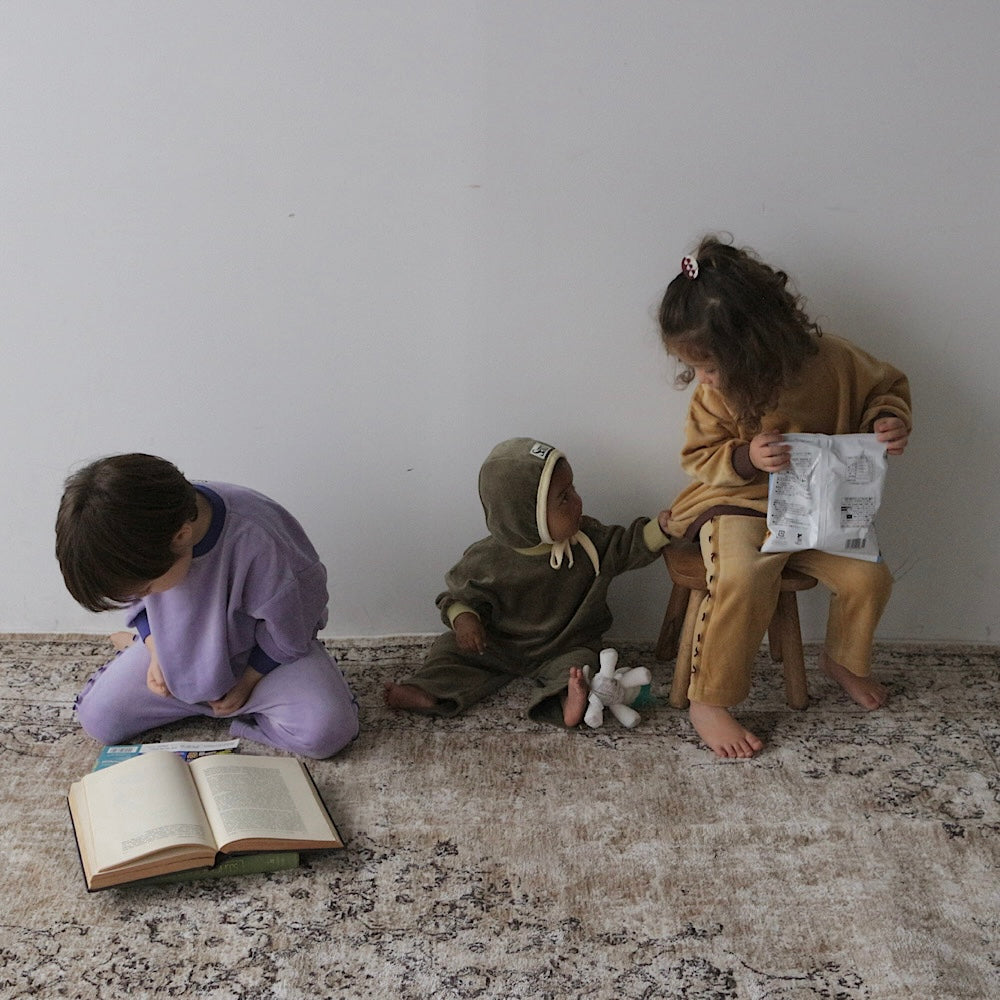 Velour Long Sleeve Tops