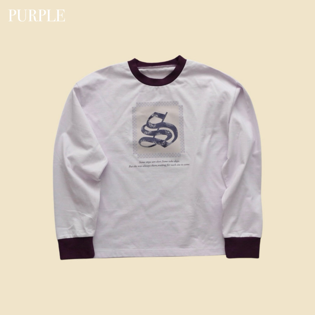 [unisex series]1ST ANNIVERSARY LONG T SHIRT