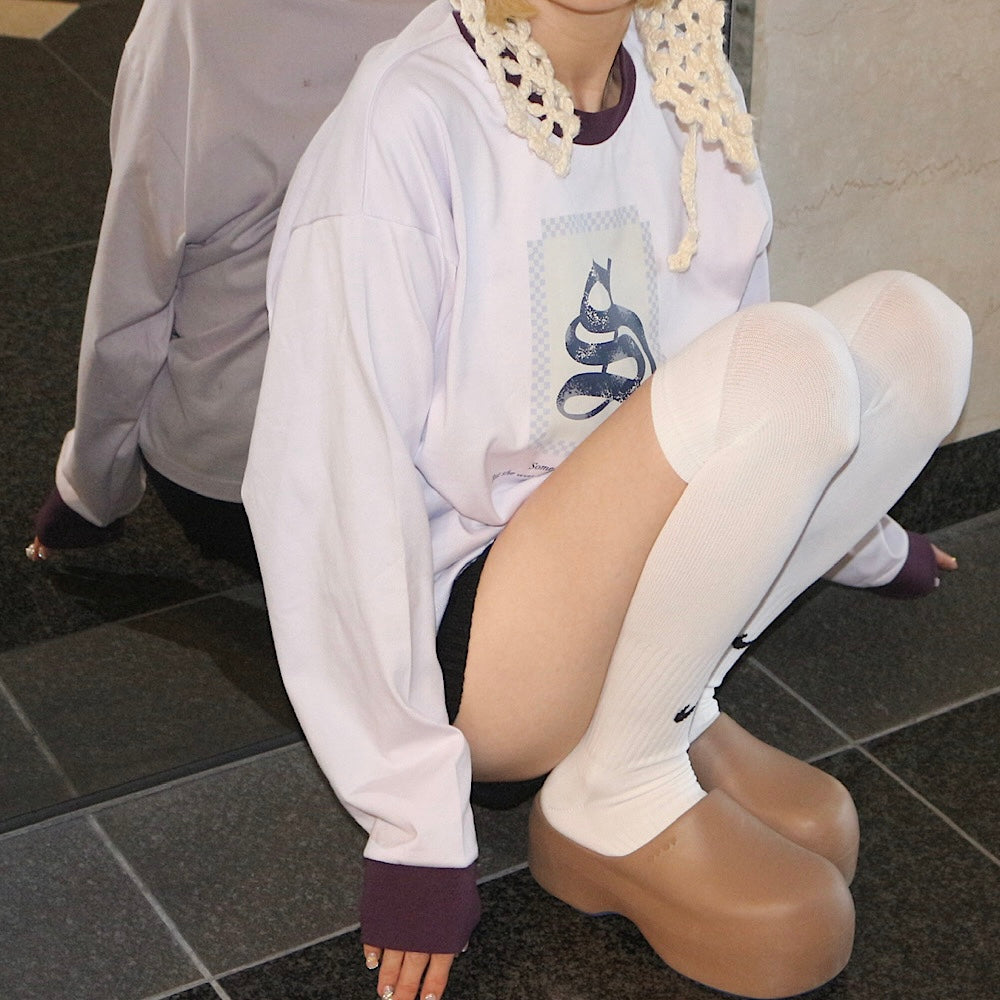 [unisex series]1ST ANNIVERSARY LONG T SHIRT