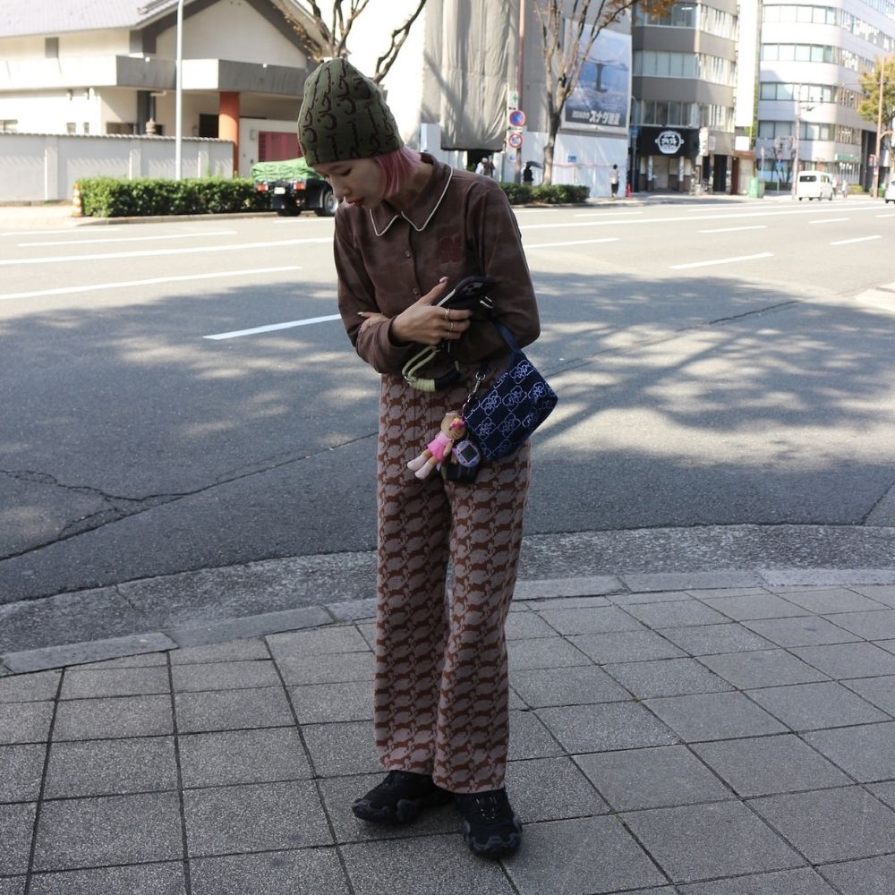 【 ladies series 】TIEDYE POLO TOPS