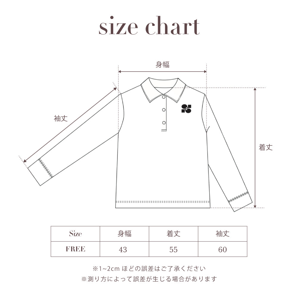 【ladies series】TIEDYE POLO TOPS