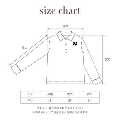 【 ladies series 】TIEDYE POLO TOPS