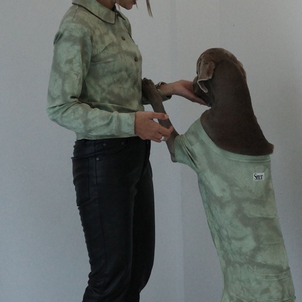 【 ladies series 】TIEDYE POLO TOPS