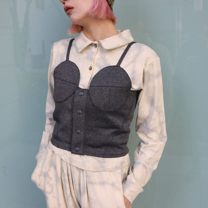 【 ladies series 】TIEDYE POLO TOPS