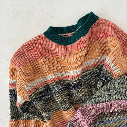 MIXED BORDER KNIT