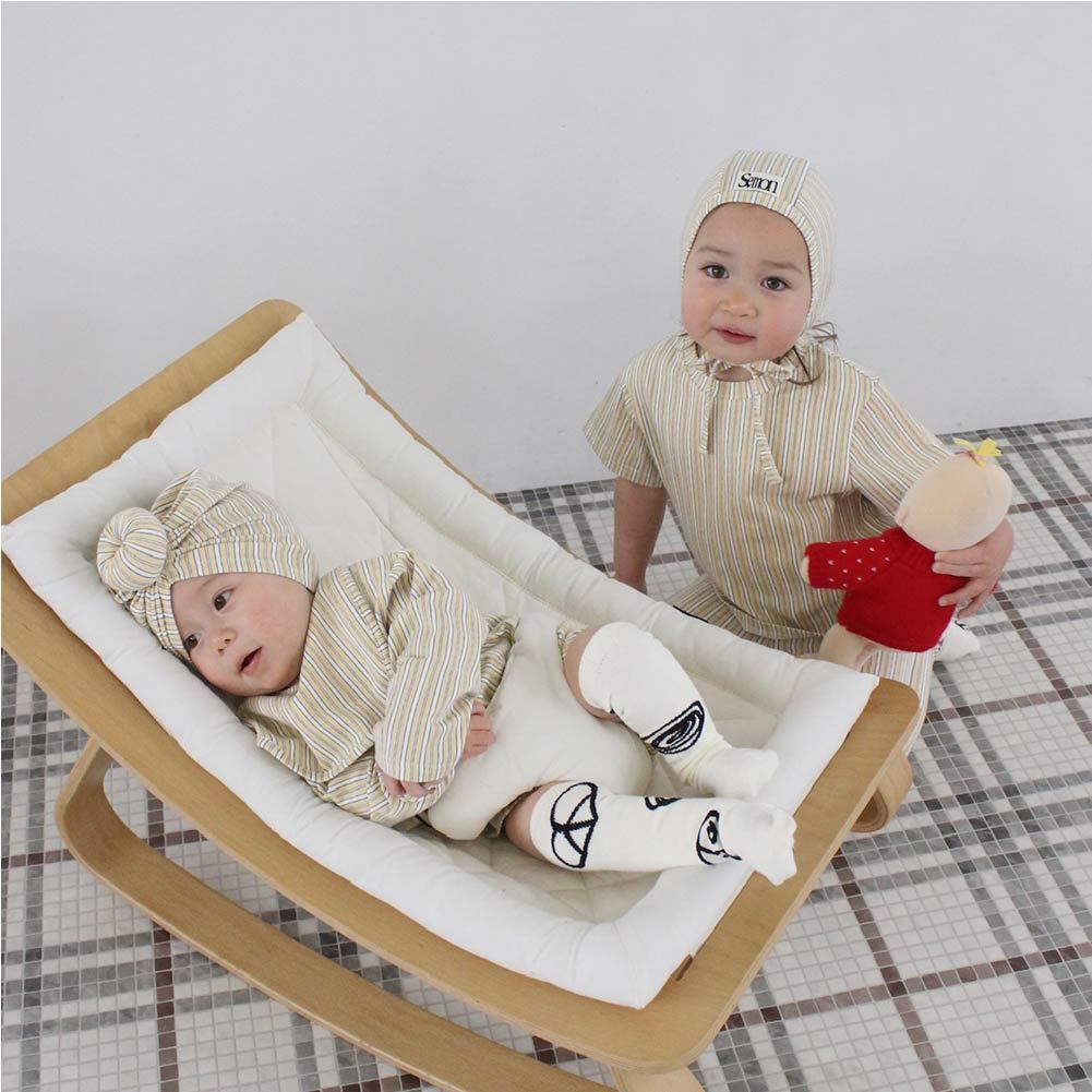 Pattern Long Sleeve Rompers