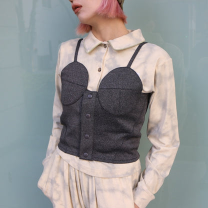 【 ladies series 】JERSEY BUSTIER