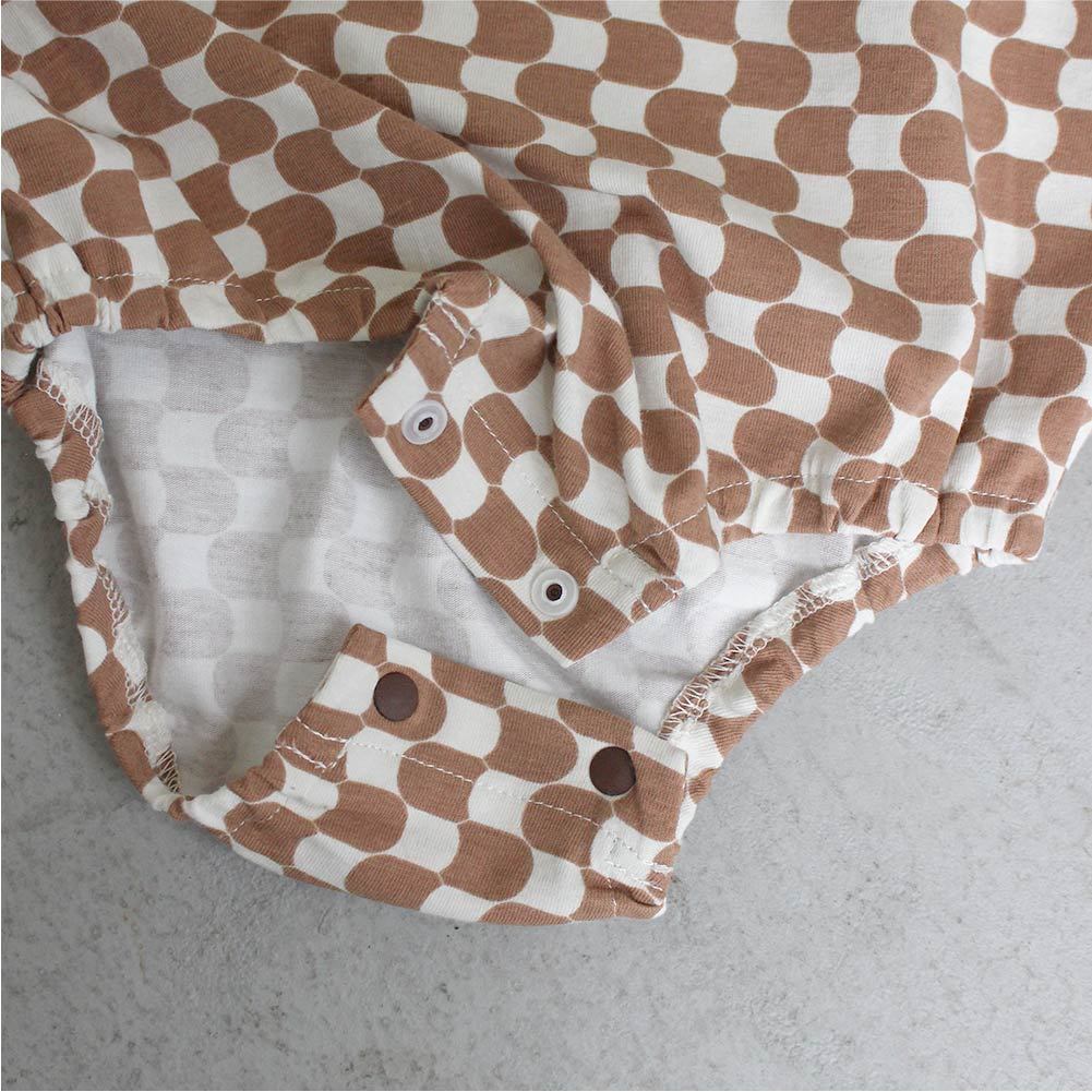 Short Sleeve Pattern Rompers