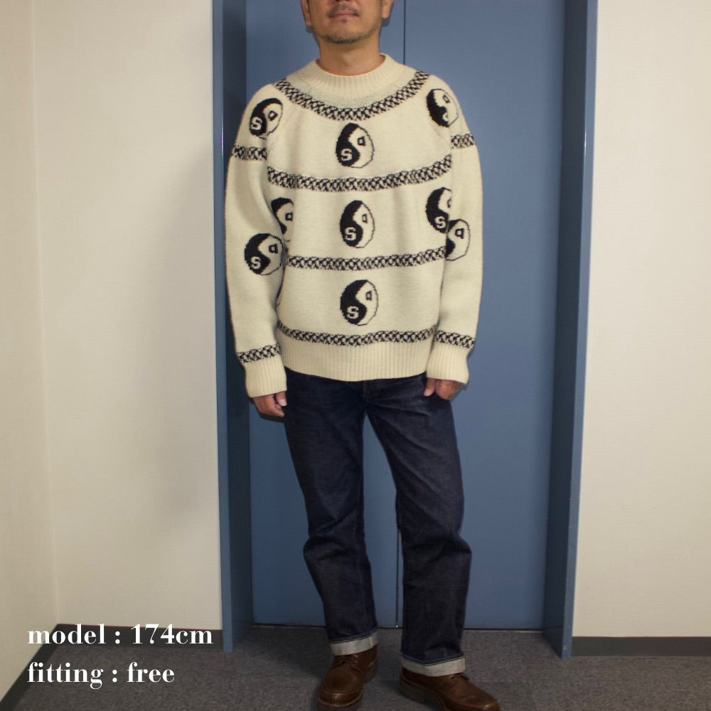 【unisex series】YING YANG KNIT